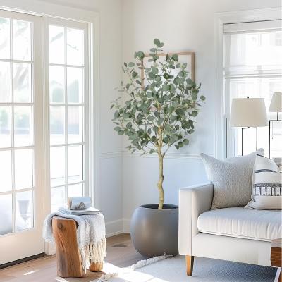 Garvee Artificial Tree Plant Eucalyptus Tree 4/5/6FT Tall