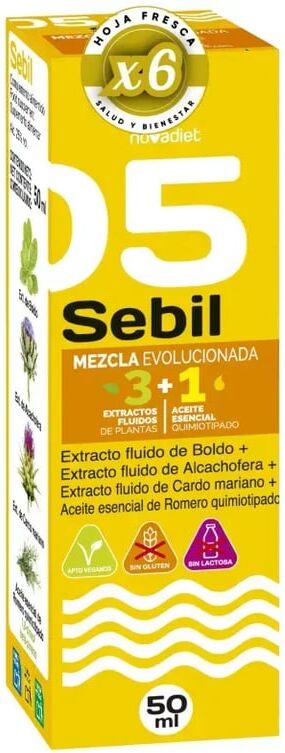 Novadiet Sebil Sin Gluten 50 ml