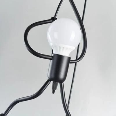 Uplift Picks Creative Little Man Pendant Light Vintage Iron E27 Ceiling Lamp Creative Little Man Pendant Light Vintage Iron E27 Ceiling Lamp