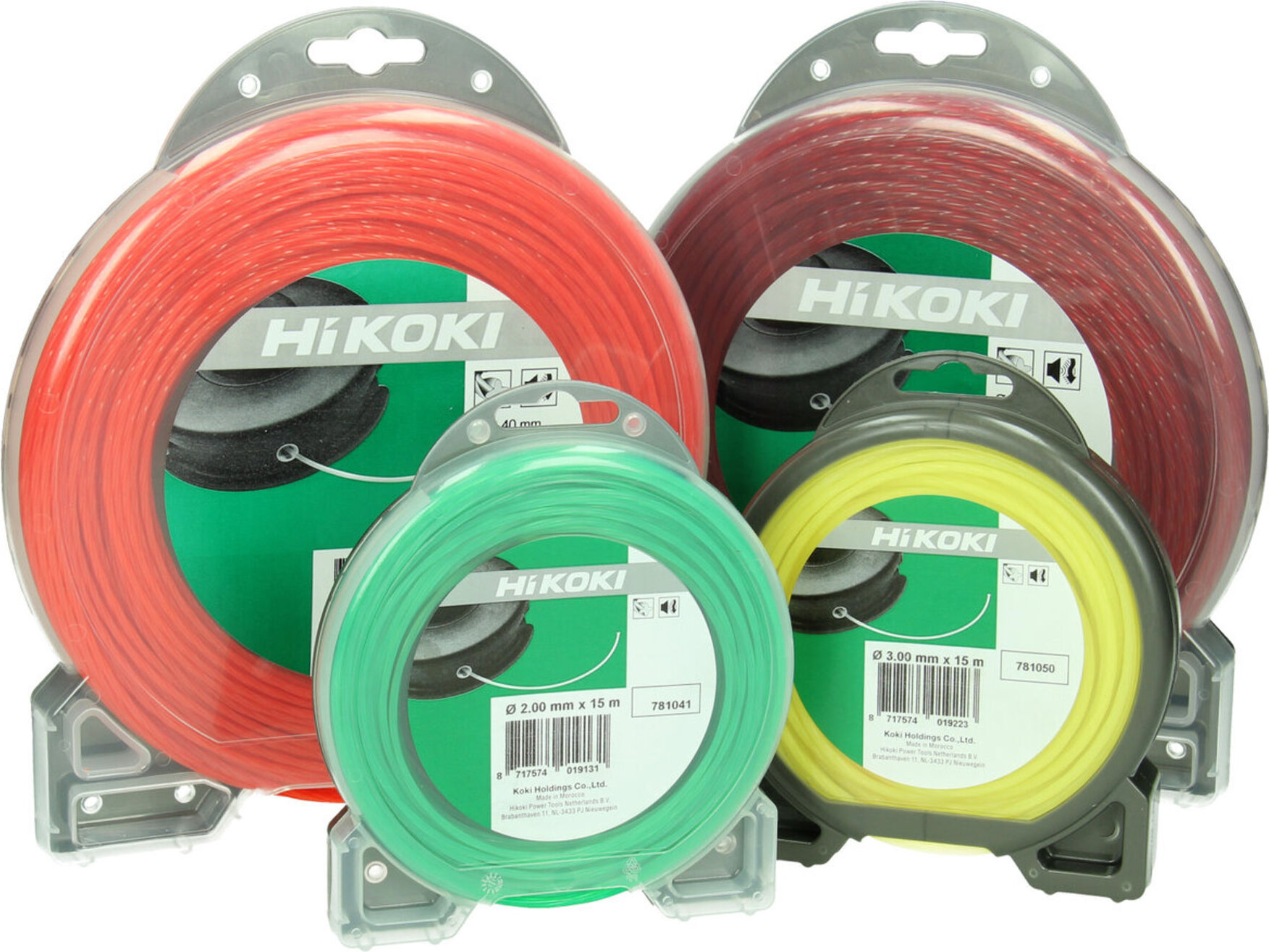 HiKOKI Trimmerfaden spiralförmig 3.0mm gelb 56m 370g (781052)
