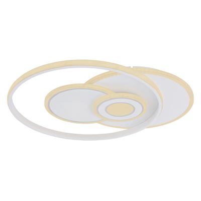 GLOBO LIGHTING LED Deckenleuchte "RODERICK", weiß, 1 Stk., Leuchten, Deckenlampe/rund/Wohnzimmer/Schlafzimmer/modern, LED Deckenleuchte