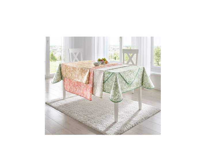 Tischdecke Gr. 4, grün (lindgrün), Ø:140cm, Tischdecken, Tischdecke