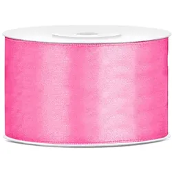 25x Satinband, rosa, 38mm/25m