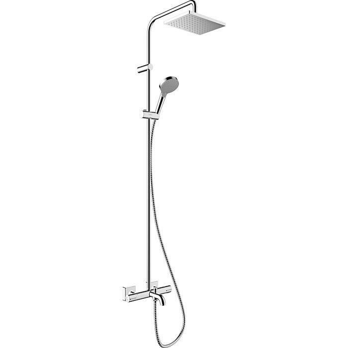 Grohe Vitalio Comfort 100 Brauseset 26098000 chrom, Brausetange 600mm, Handbrause 4 Strahlarten