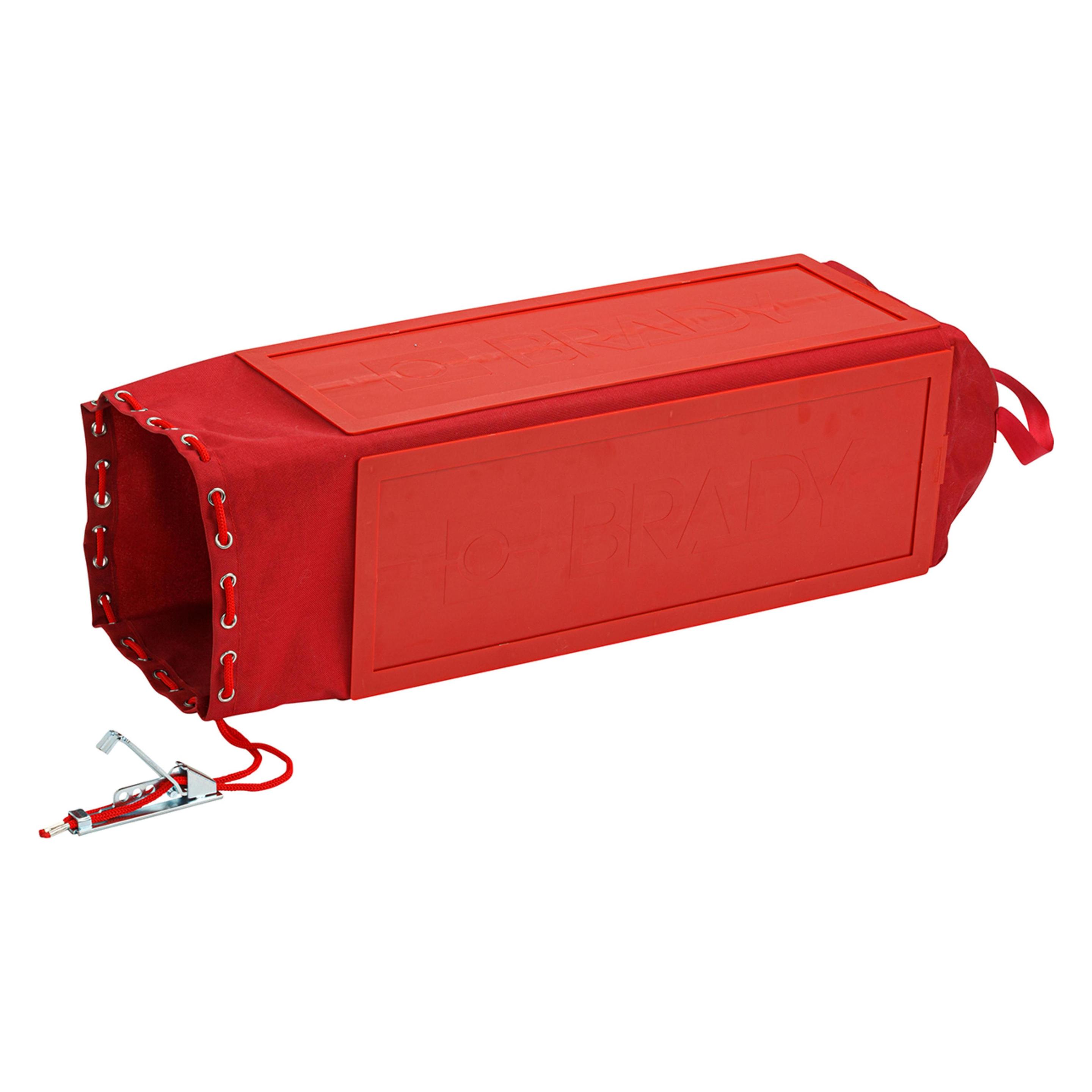 Brady Hängetaster-Sicherung - Gross, Nylon & ABS Plastic, Rot, 228.60 x 1016.00 x 50.80 mm (BxHxT)( (151252)
