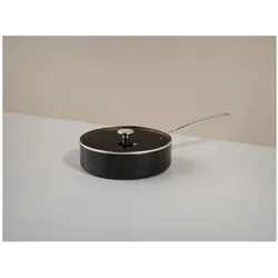Combekk Padella per Saltare Element Expert, Pfanne + Kochtopf, Schwarz