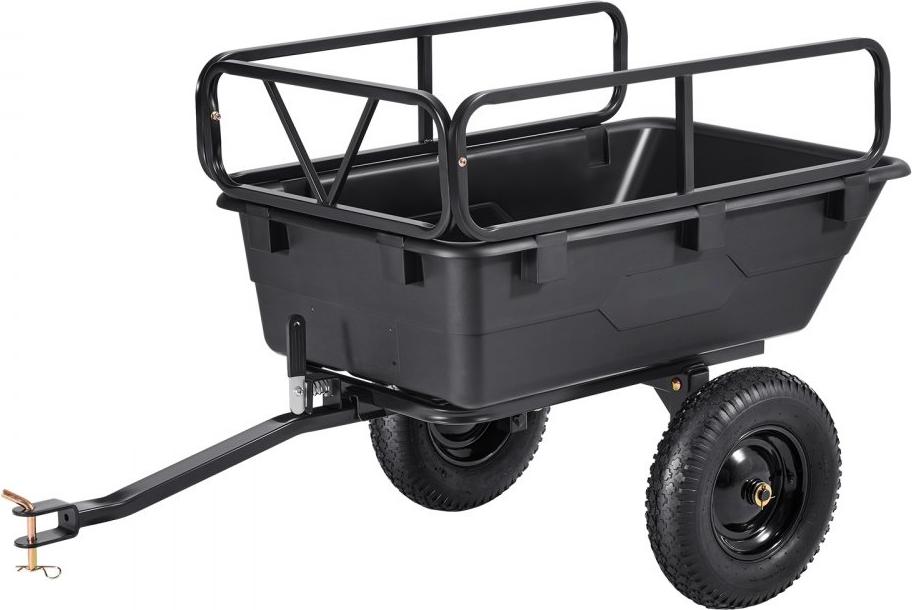 Kippanhänger 226,8kg für ATV UTV - Hinterherziehen Kippwagen - Anhängerwagen ATV UTV