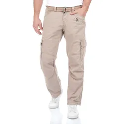 TIMEZONE Herren Cargo Hose BenitoTZ Loose Fit - Khaki (4137) - 29W / 34L