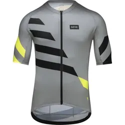 GORE WEAR Herren Shirt Spirit Signal Chaos Trikot Herren, Größe M in Grau Grau