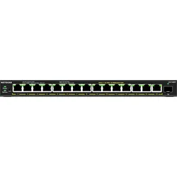 NETGEAR GS316EPP Managed Gigabit Ethernet (10/100/1000) Power over Ethernet (PoE) Schwarz