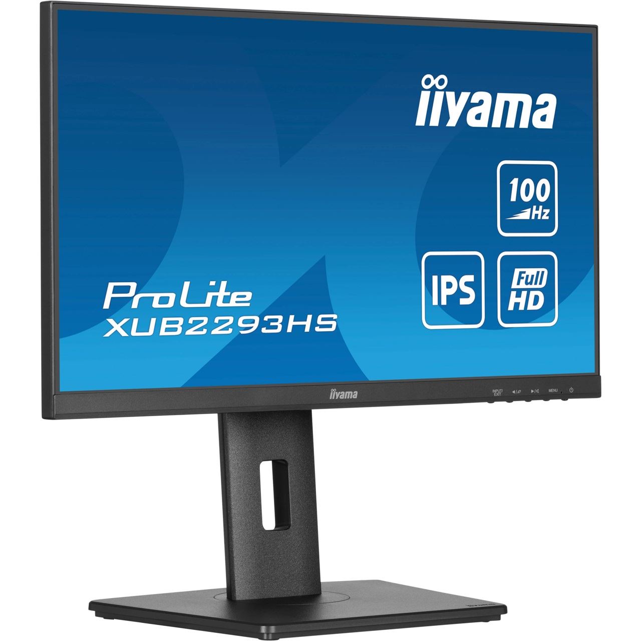 21,5" (54,61cm) iiyama ProLite XUB2293HS-B6 schwarz 1920x1080 1x DisplayPort 1.2 / 1xHDMI 1.4