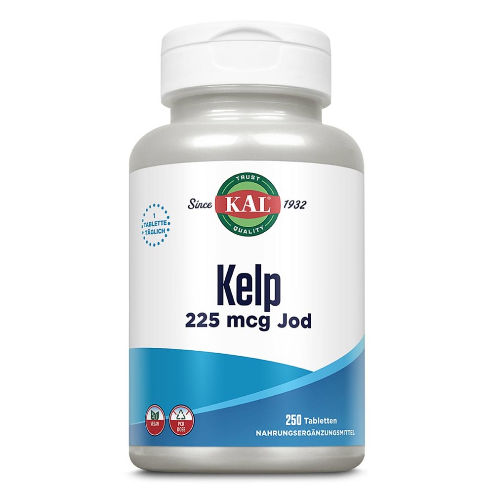 Supplementa GmbH KAL Kelp 225 mcg Jod Tabletten 06988834