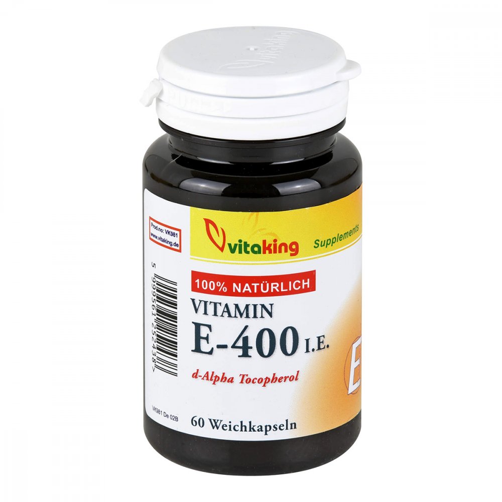 vitaking GmbH Vitamin E 400 I.e. Weichkapseln 11721719