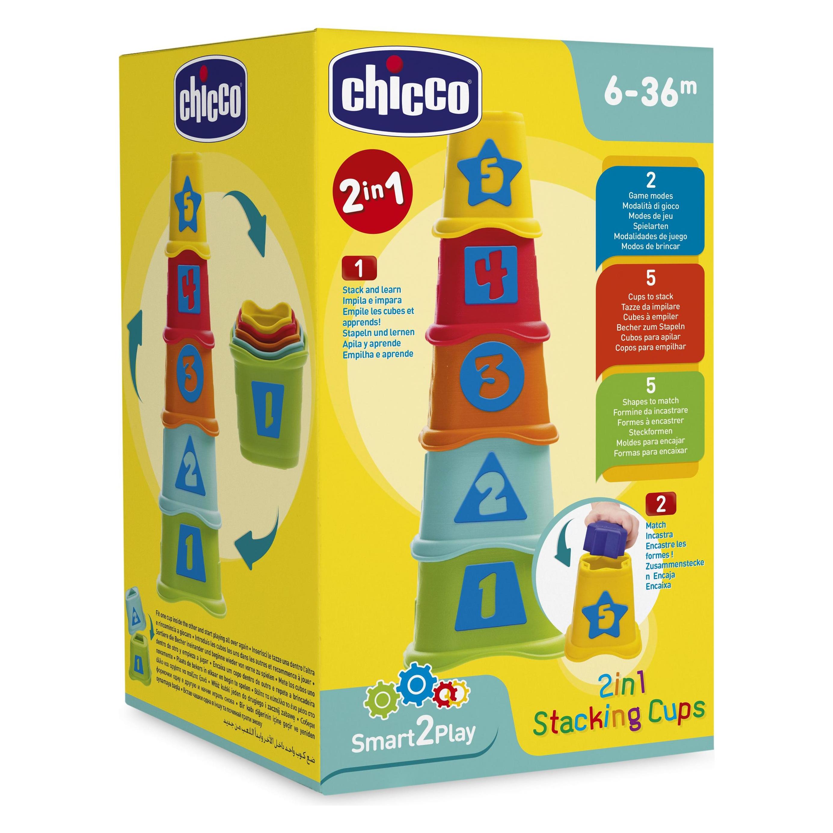 Chicco 2 in 1 Stapelbecher (09373-00)