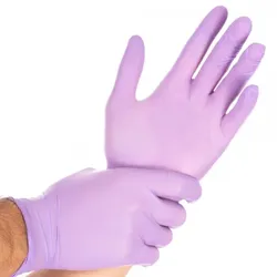 HYGOSTAR Nitrilhandschuhe puderfrei Safe Light Lila Größe L 1000 Stück