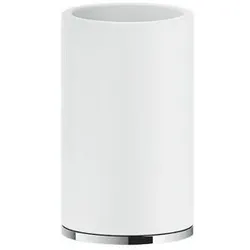 Gessi Inciso Standbecher weiß matt, 58531031, Farbe: Chrom