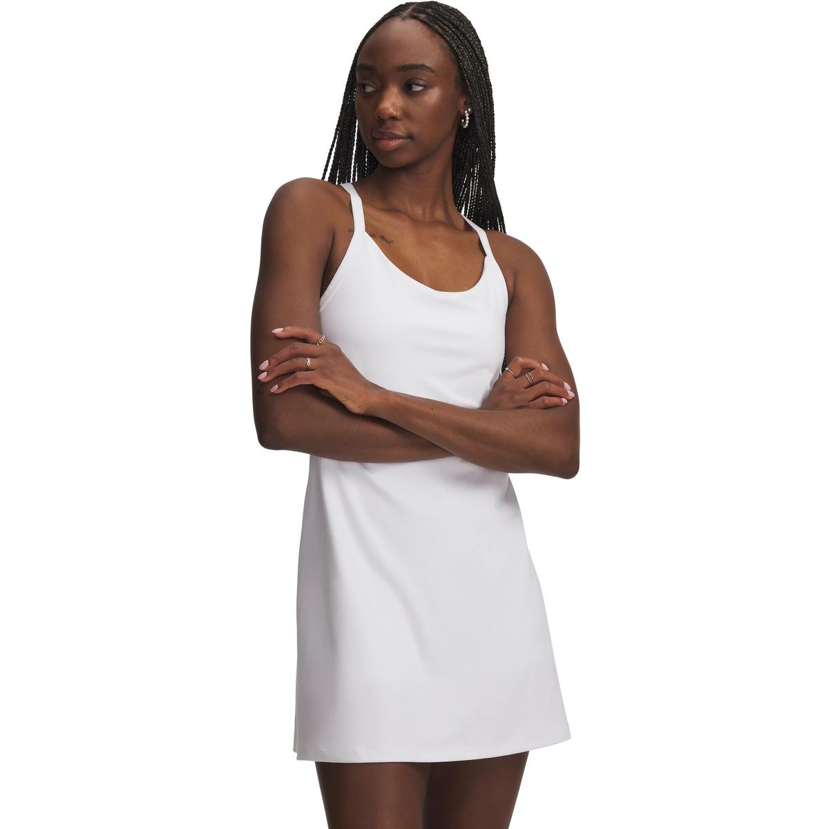 Under Armour Motion Dress white halo gray (100) L 6010868-100-LG