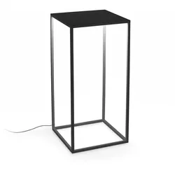 Ideal Lux LED Stehleuchte IPOTESI PT Höhe 73 cm, 16W, 3000K, 1800lm, schwarz IDEA-282251