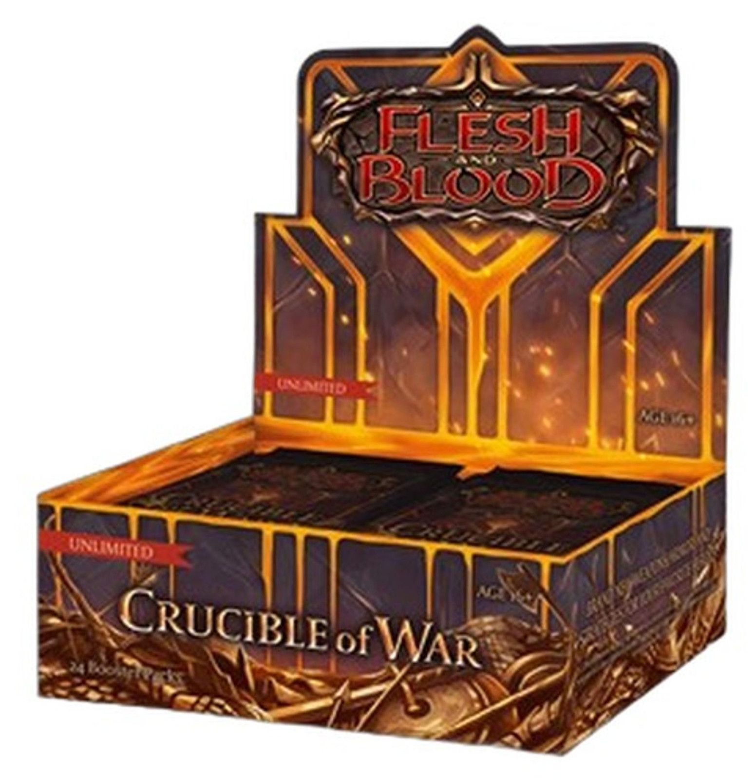 Legend Story Studios Flesh and Blood CRU-U Crucible of War Unlimited Booster Box