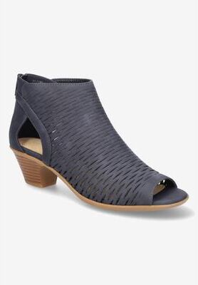 Women's Sunrise Sandal by Easy Street in Navy (Size 12 M)