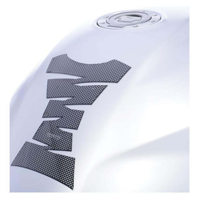 Oxford Jagged Tank Pad - Carbon (OX639)