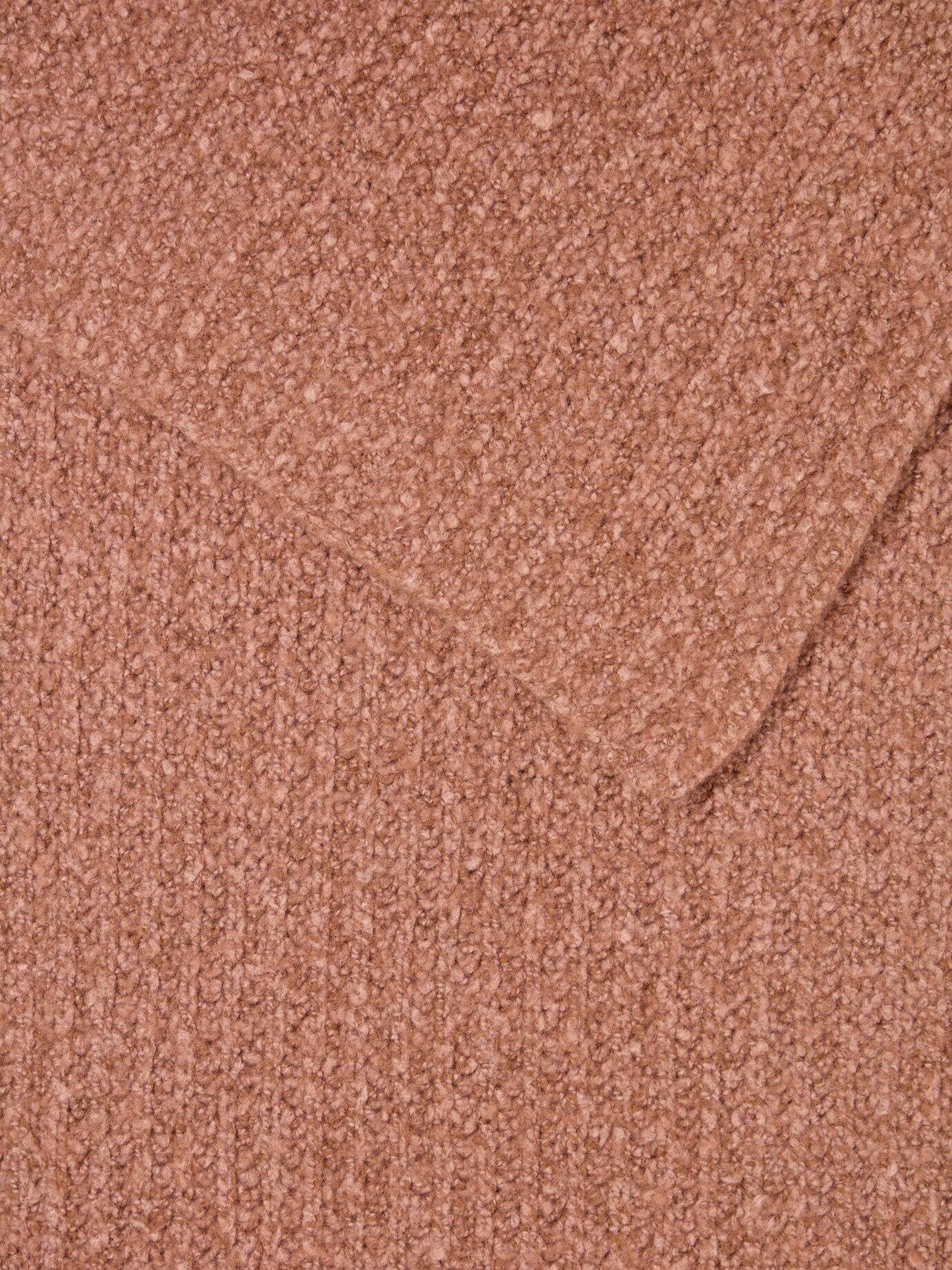 Walbusch Boucle Wollschal, , Farbe Orange, 01, wärmende Merinowolle edles Bouclé-Garn Herren