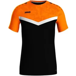 Jako T-Shirt Iconic - schwarz/neonorange - M