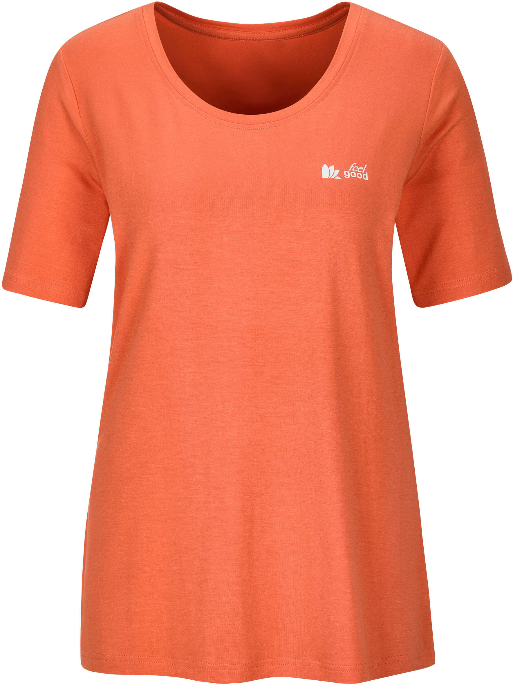 T-Shirt WITT "Shirt Shirt", Damen, Gr. 36/38, orange, Sportlich, Rundhals, Shirts T-Shirt