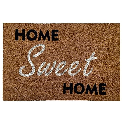 Vivol Kokos deurmat Home Sweet Home 50x80 cm - Antislip en stofvrij