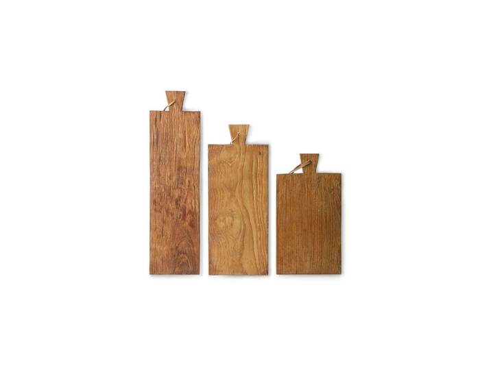 Set de 3 planches à pain en teck Passel