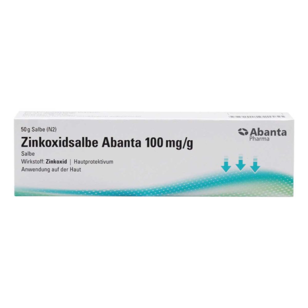 Abanta Pharma GmbH Zinkoxidsalbe Abanta 100 Mg/g 19641687