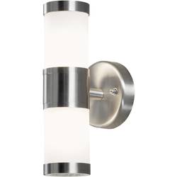Konstsmide Moena 7592-000 Außenwandleuchte Halogen G9 50 W Edelstahl