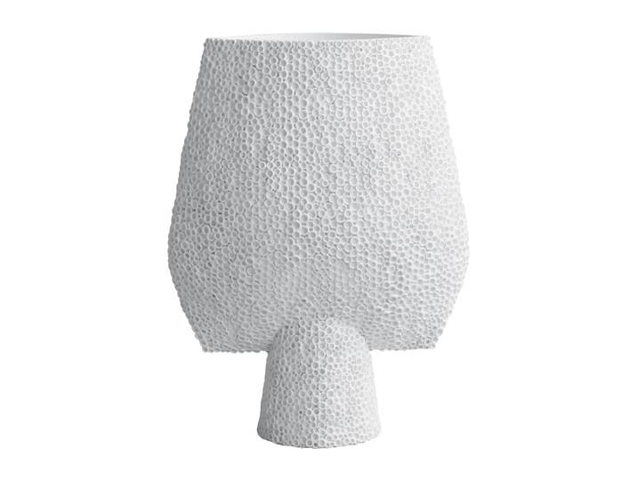 101 Copenhagen Sphere Vase Square Shisen big 44cm Bone White