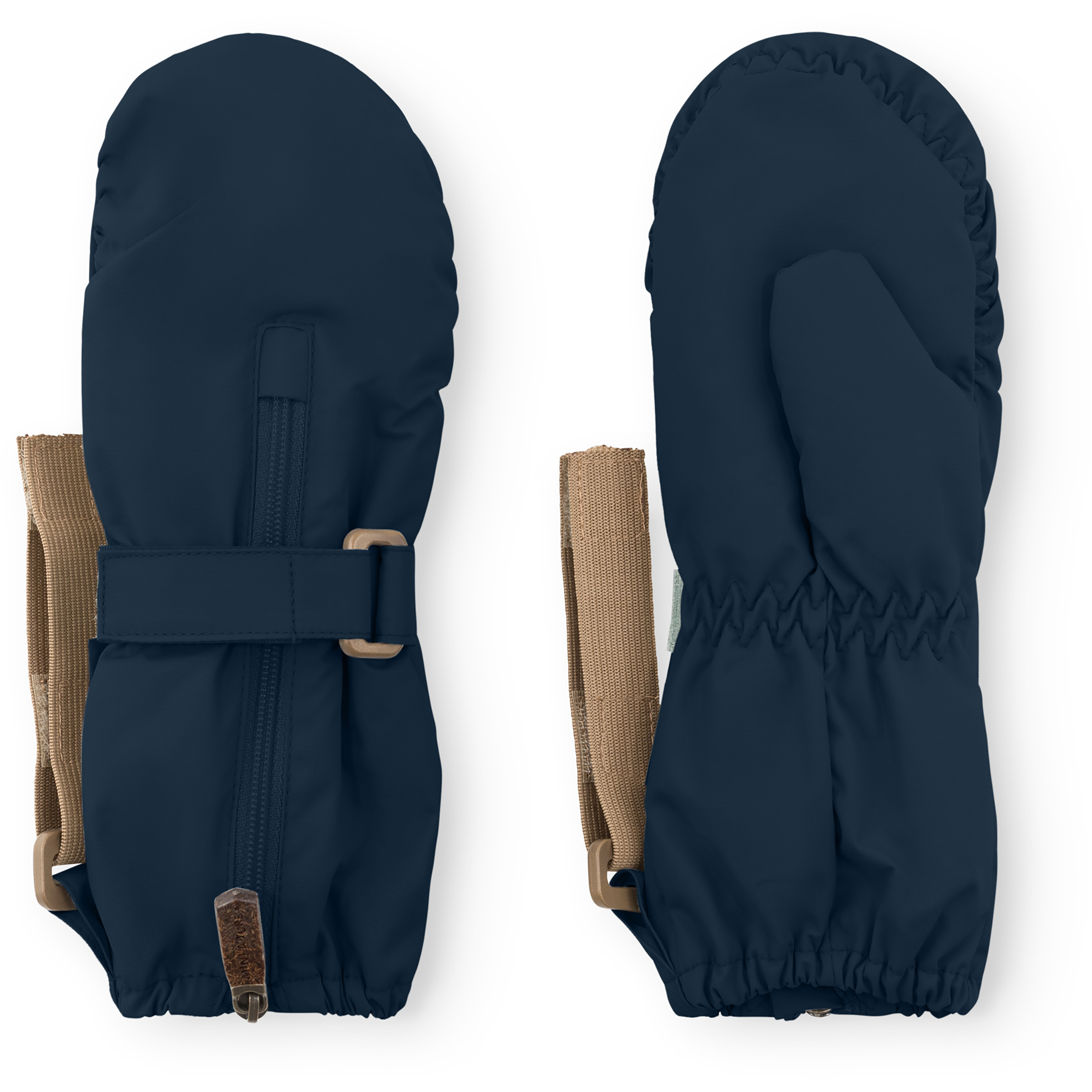Mini A Ture Matcesar Fleece Lined Kinder Skihandschuhe blau Größe M Lifestyle | Skifahren Wasserdicht