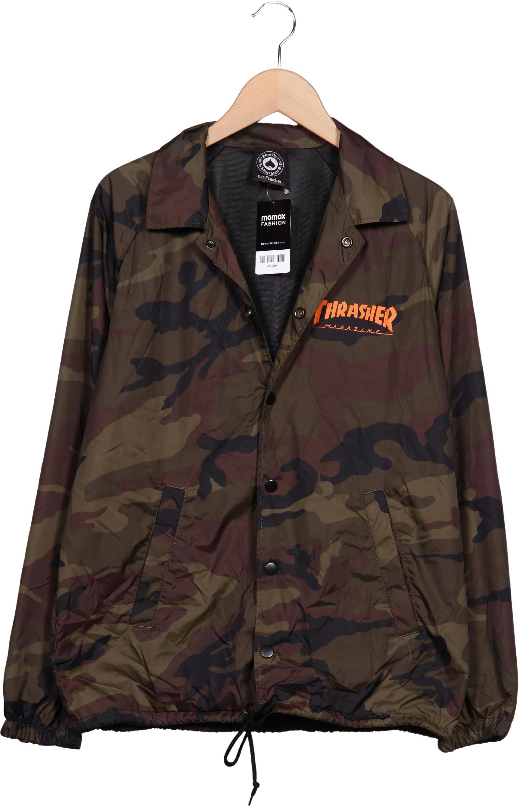 Thrasher Herren Jacke, Mehrfarbig, Gr. S, Synthetik - Second Hand