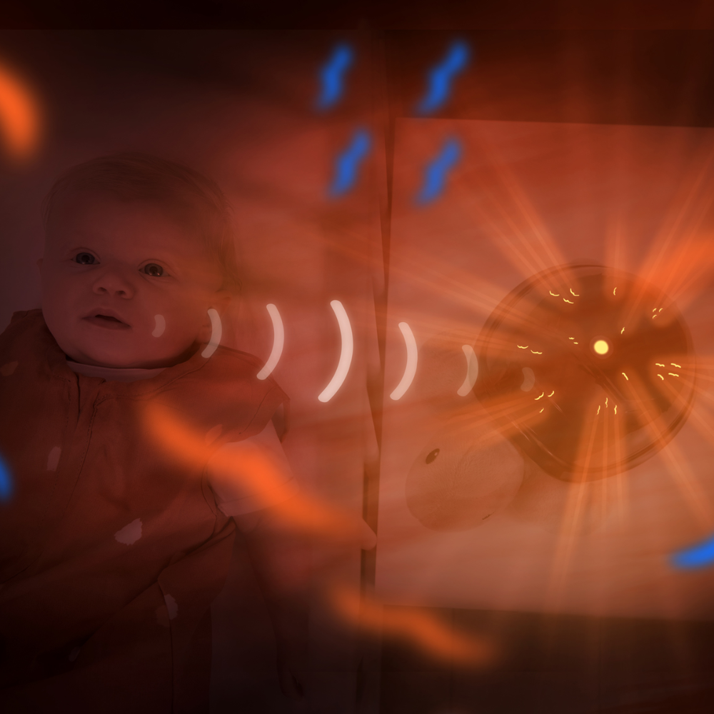 ZAZU Tim The Turtle Sunset Projector with Melodies 1&nbsp;un.