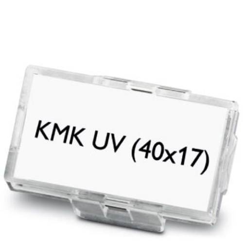 Phoenix Contact 1014109 KMK UV (40X17) Kennzeichnungsträger Montage-Art: Kabelbinder Transparent 50St.