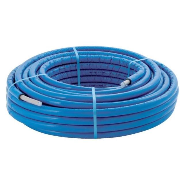 Geberit GE Systemrohr ML, rund vorgedämmt 26mm Rollenware d16, L:25m blau ab Bj 2024 (619160002)