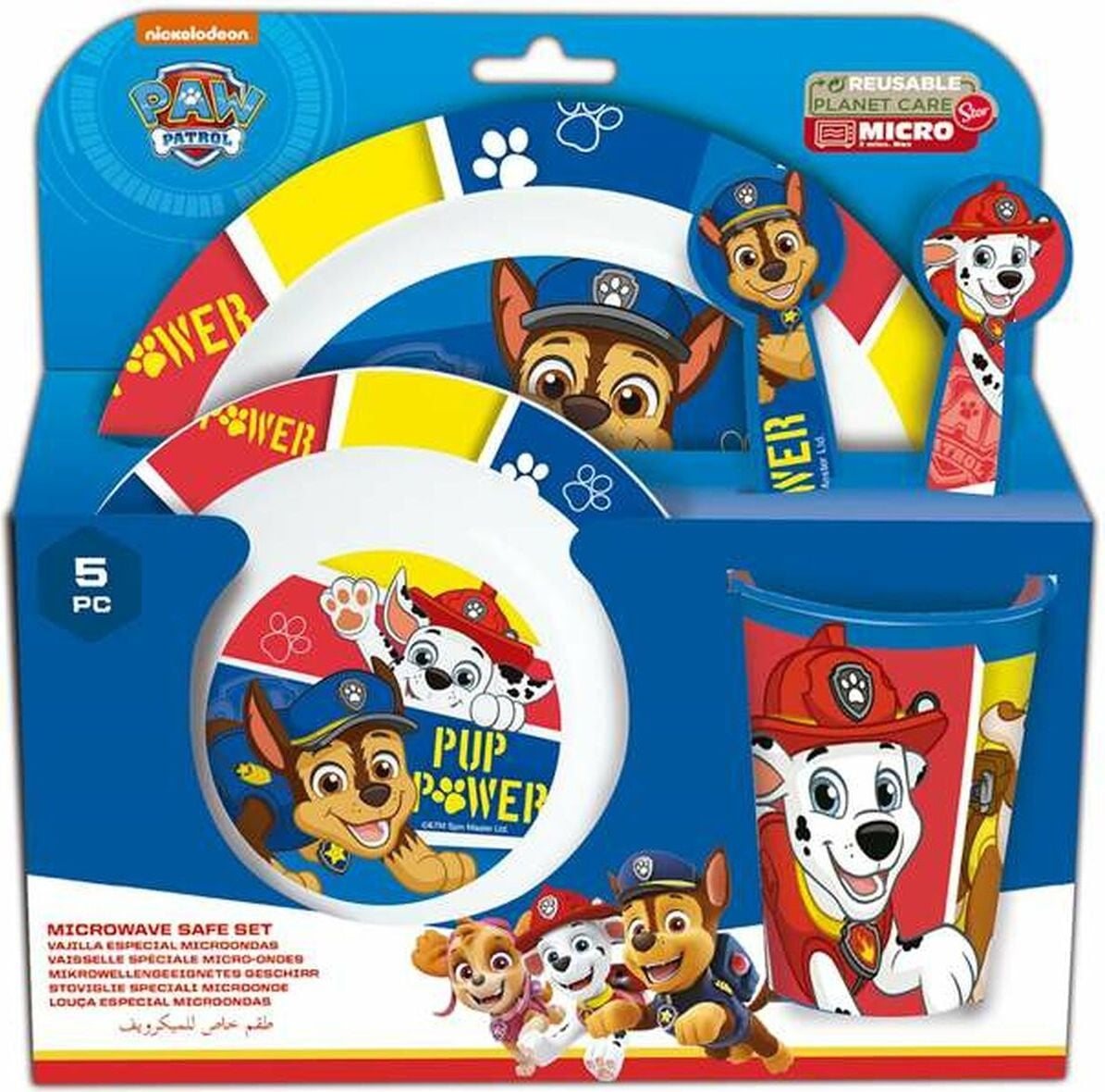 Picknickset The Paw Patrol Pup Power voor kinderen van STOR