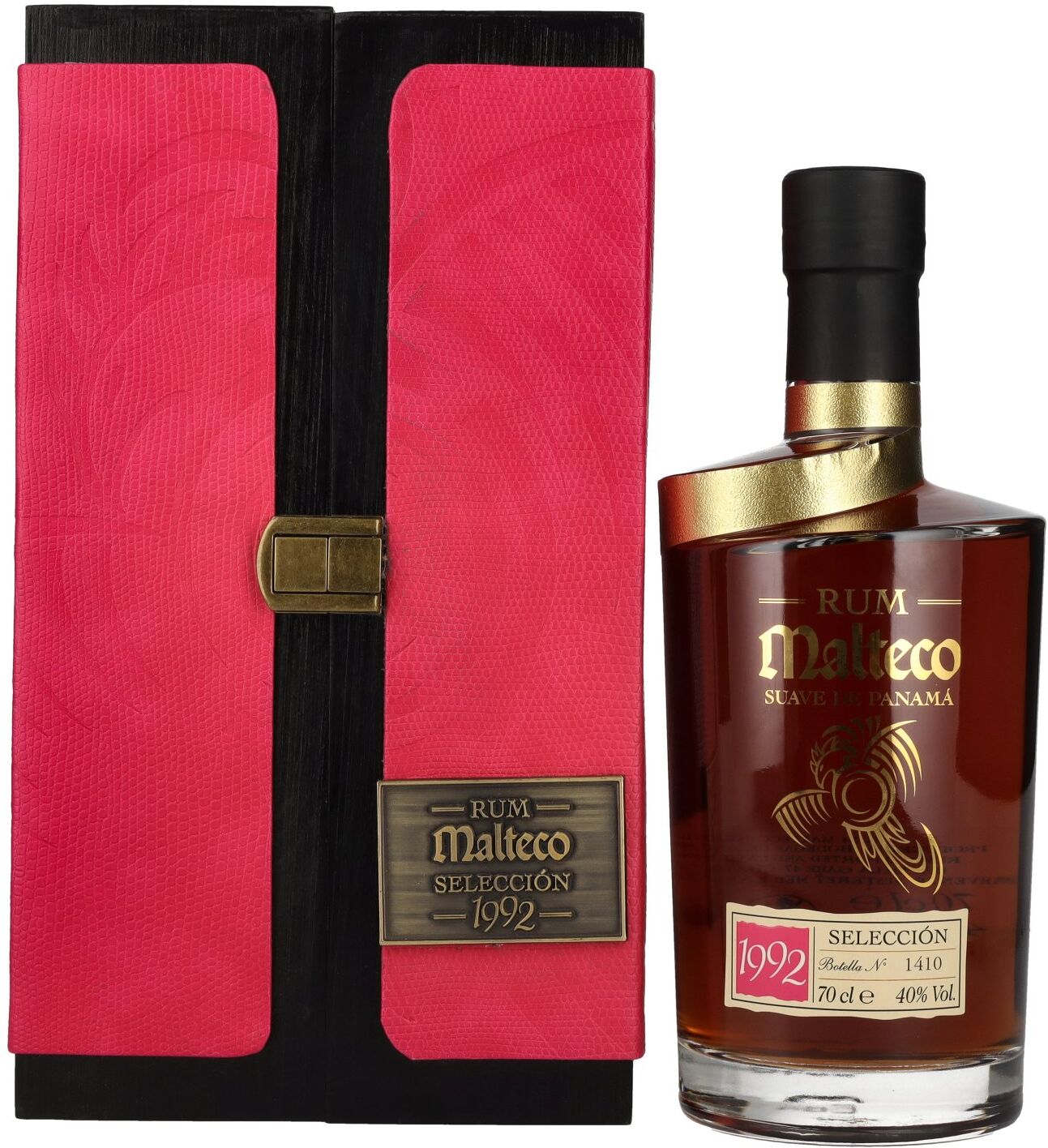Ron Malteco SELECCIÓN 1992 40% Vol. 0,7l in Holzkiste