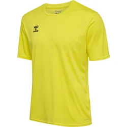 HUMMEL hmlESSENTIAL JERSEY S/S blazing yellow S