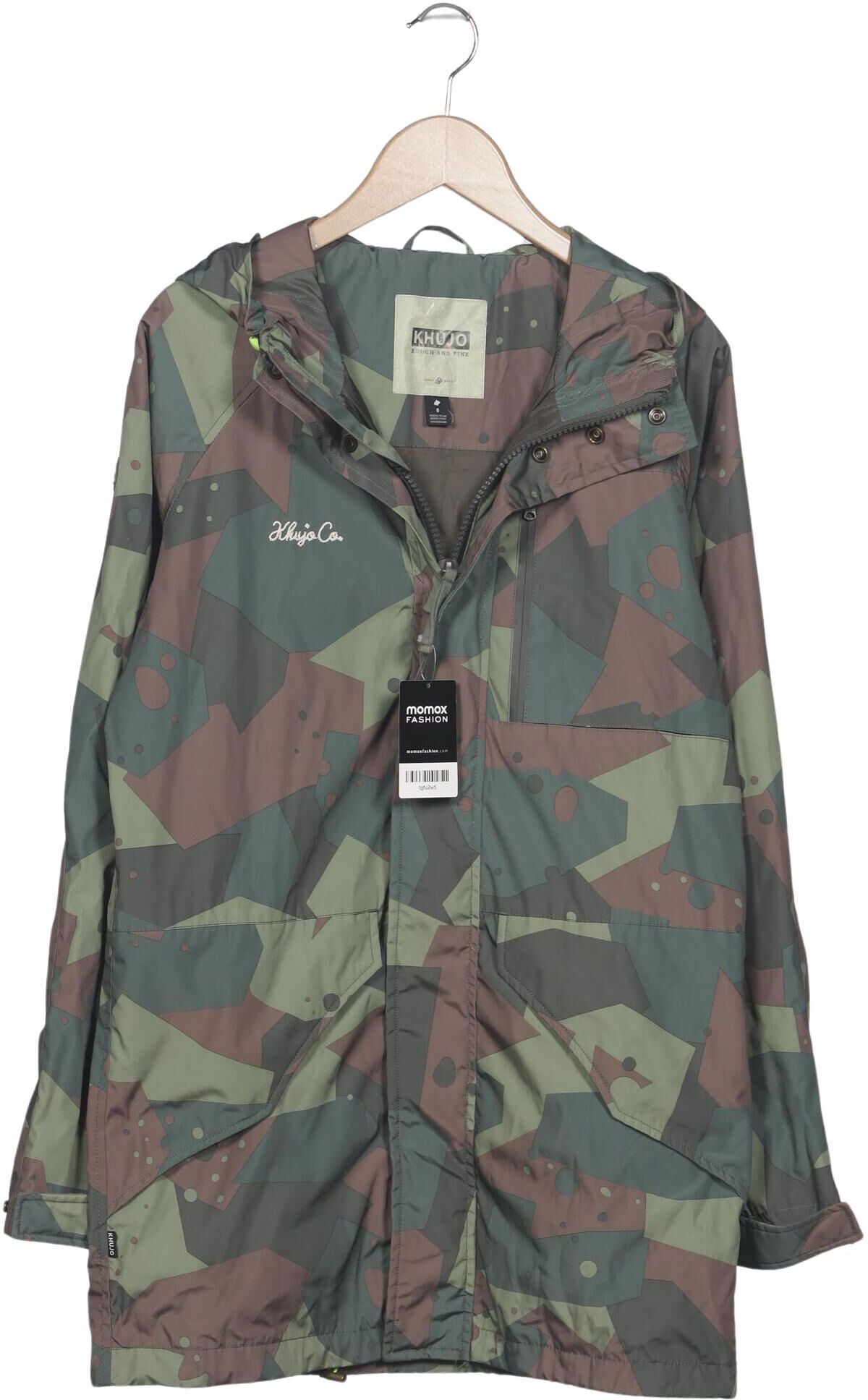 Khujo Herren Jacke, Grün, Gr. S, Synthetik - Second Hand