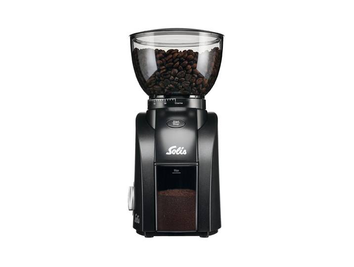 Kaffeemühle SOLIS OF SWITZERLAND Scala Zero Static Typ 1662 , schwarz, Kaffeemühlen, Kaffeemühle