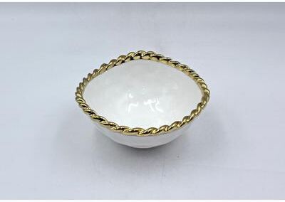 Jiallo "5.25"" Rope Small Snack Bowl"