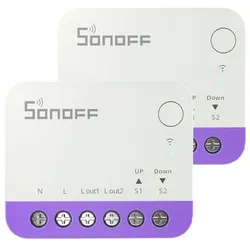 Sonoff, Aktor, Mini-RBS WiFi Smart Mini Roller Shutter Switch (Rolladenaktor)