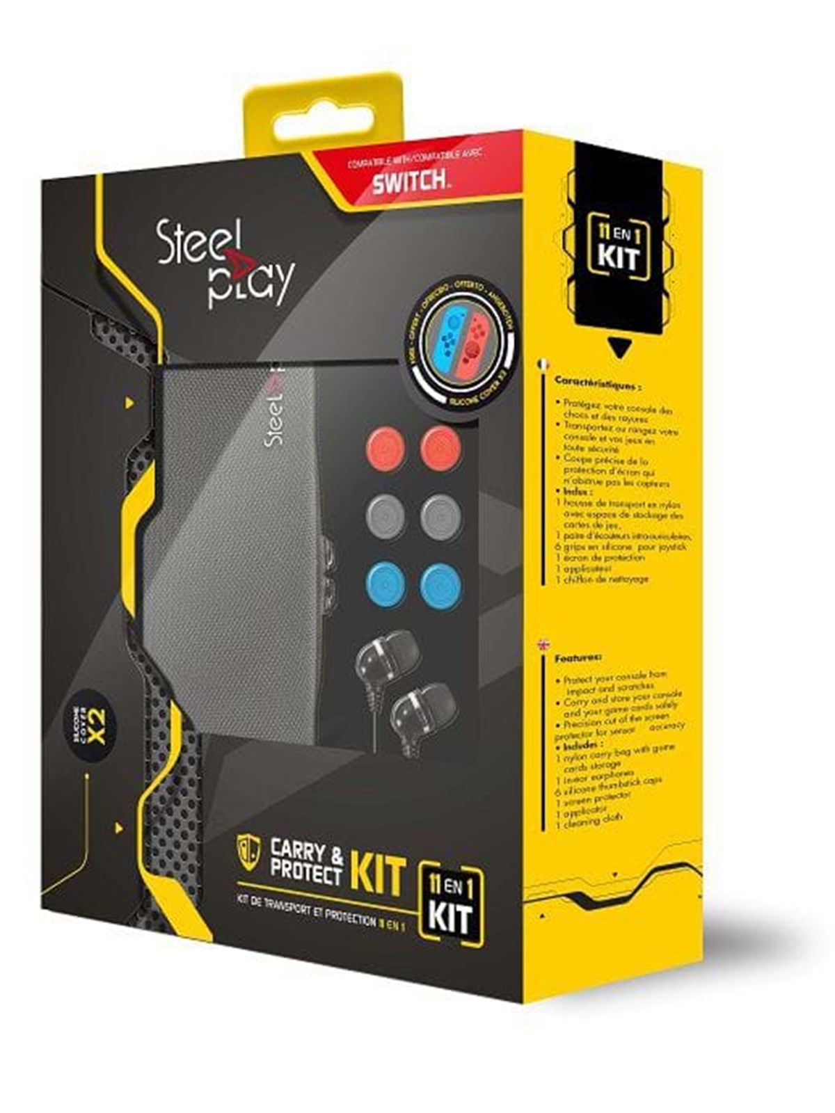 Steelplay Carry & Protect 11 in 1 for Switch - Miscellaneous Zubehör für Spielkonsole - Nintendo Switch