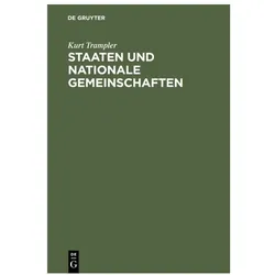 Trampler:Staaten und nationale Gemeinsc, Fachbücher von Kurt Trampler