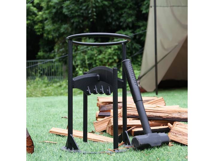 Fendeuse à bois manuelle robuste, fendeuse à bois portative, outil efficace pour fendre les bûches pour la préparation du bois de chauffage