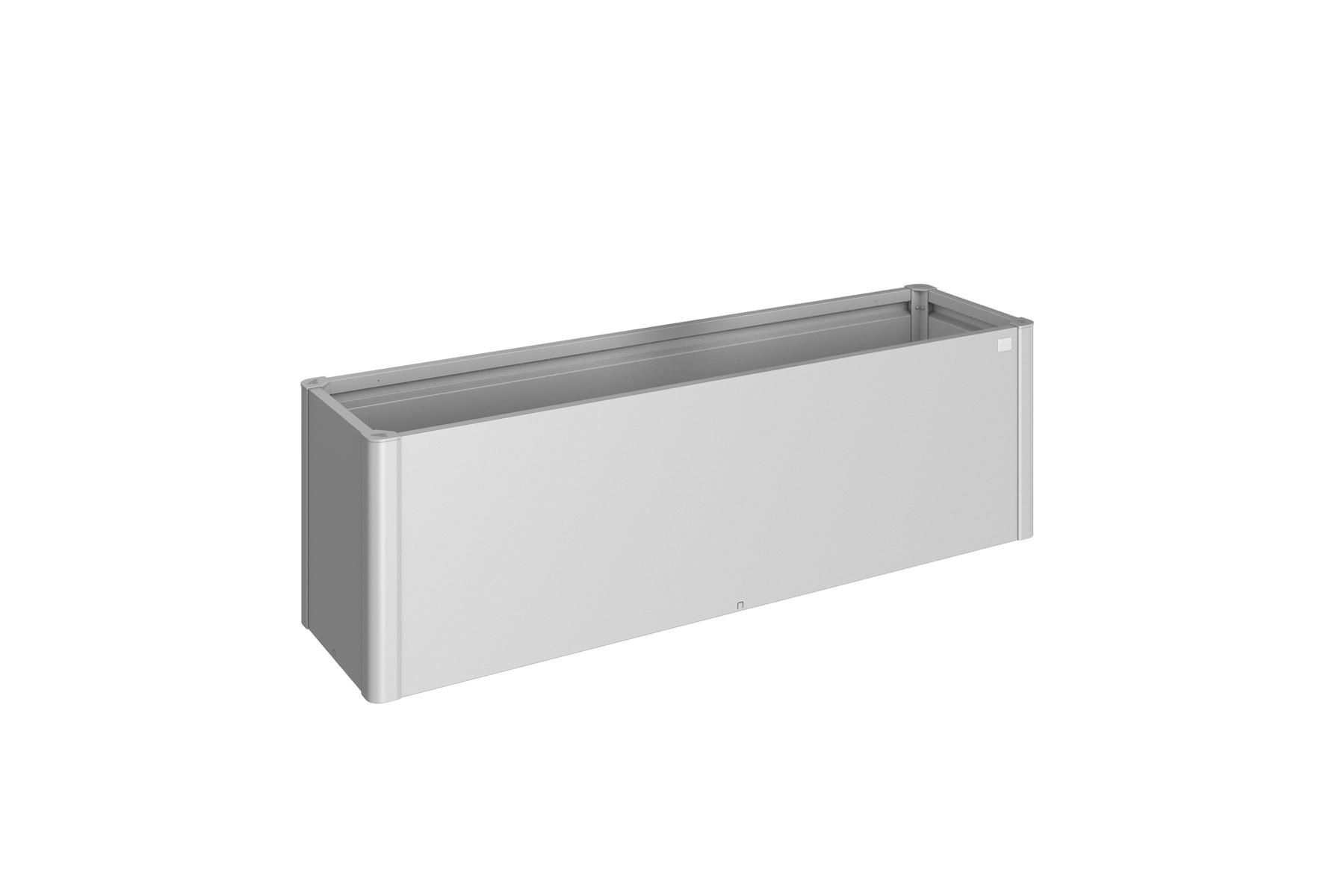 BIOHORTGARTE Pflanzbeet Belvedere MIDI Gr. 200 silber-metallic 16925170