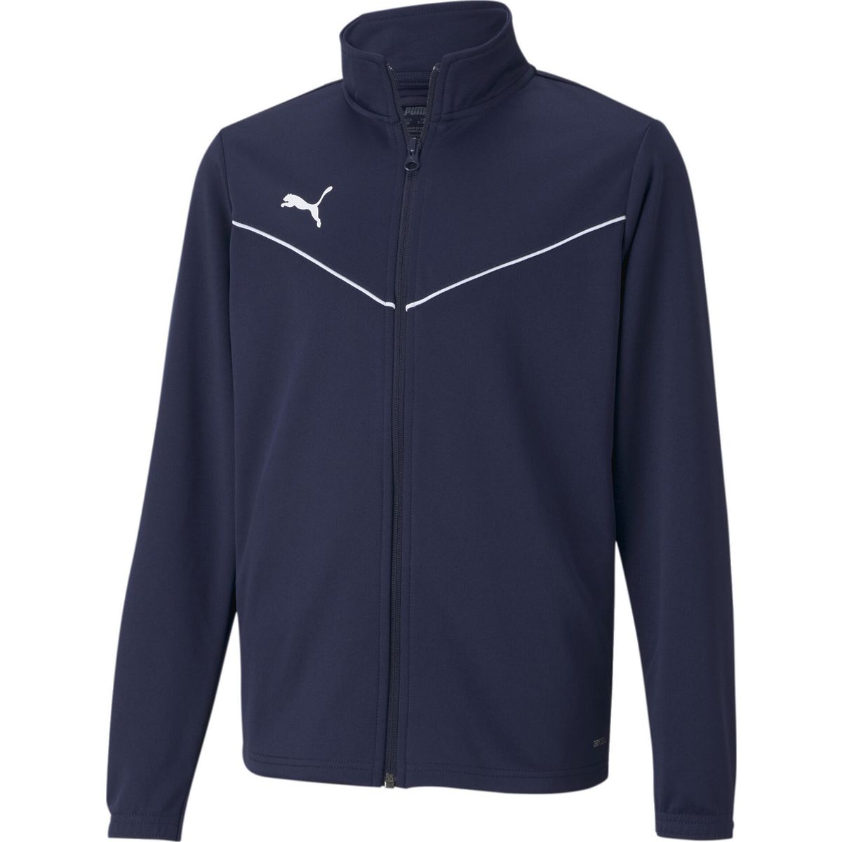 Puma Teamrise Training Poly Jacket Jr peacoat-puma white (06) 176 657393-06-176